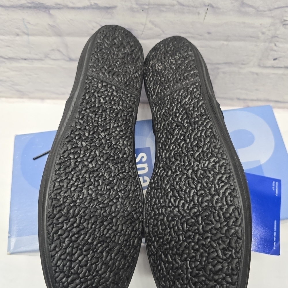Keds Fundamentals Sneakers Black Canvas Flats Womens 9.5 Comfort Arch WK-2774M - Picture 6 of 9